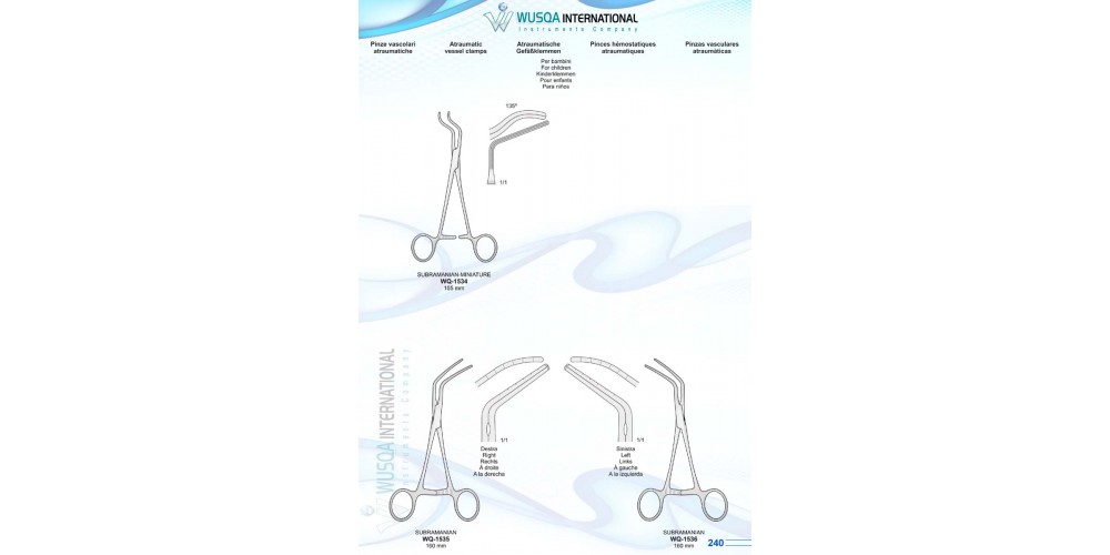 Atraumatic Vessel Clamps